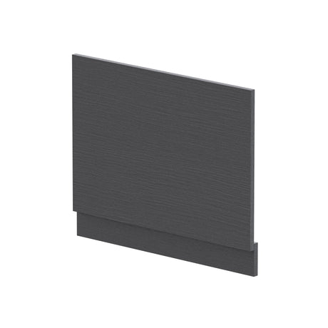 Nuie Standard MDF/MFC End Bath Panel Graphite Grey Woodgrain MPC2211