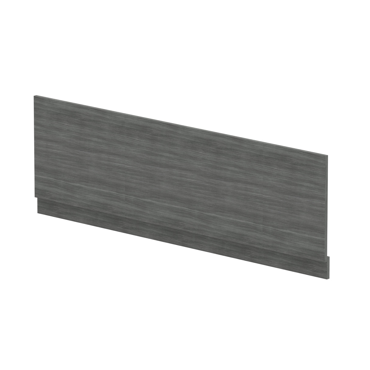 Nuie Standard MDF/MFC Front Bath Panel Anthracite Woodgrain MPD505N