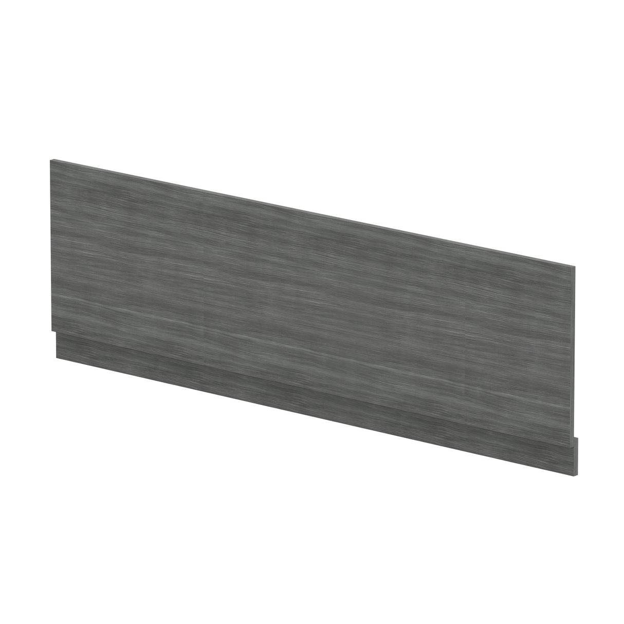 Nuie Standard MDF/MFC Front Bath Panel Anthracite Woodgrain MPD507N