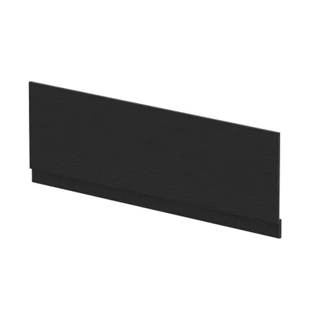 Nuie Standard MDF/MFC Front Bath Panel Charcoal Black MPD607N