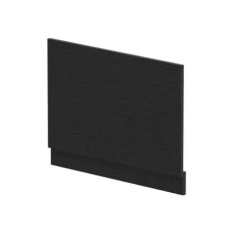 Nuie Standard MDF/MFC End Bath Panel Charcoal Black MPD612N
