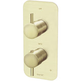 Meir 1 Outlet Thermostatic Concealed Shower Valve - Tiger Bronze MTV11-SET-PVDBB