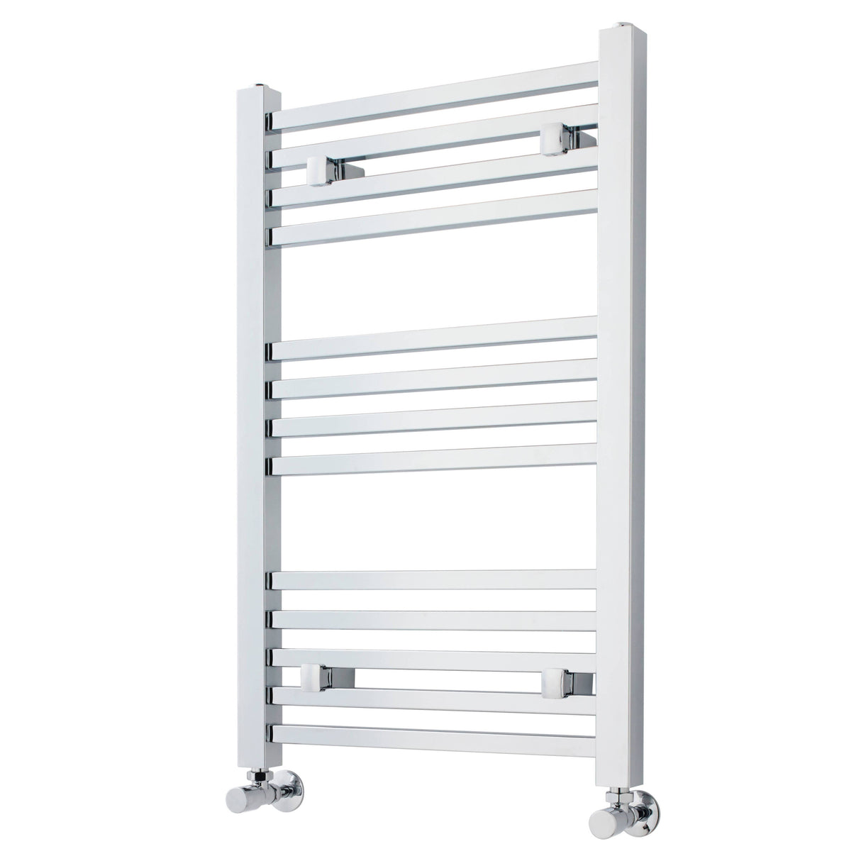 Nuie Level Square Ladder Heated Towel Rail Chrome W500mm MTY108