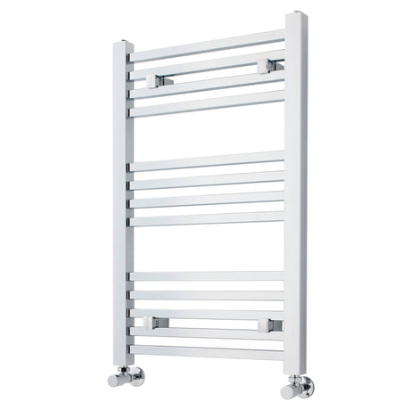 Nuie Level Square Ladder Heated Towel Rail Chrome W500mm MTY108