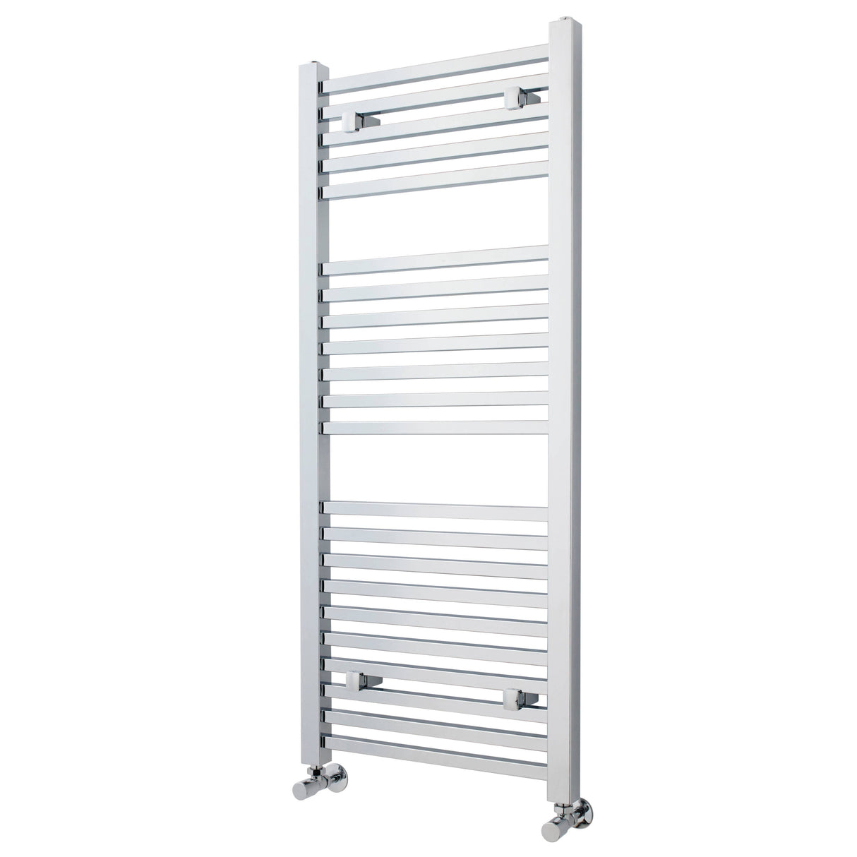 Nuie Level Square Ladder Heated Towel Rail Chrome W500mm MTY109
