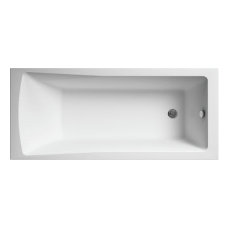 Nuie Linton Square Single Ended Acrylic Bath White NBA414