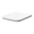 Nuie Square Wrapover Soft Close Toilet Seat Urea with Top Fix White NCG499