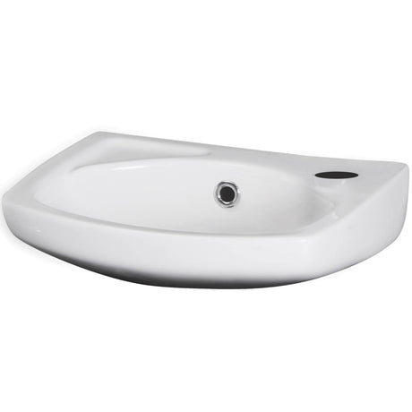 Nuie Melbourne Wall Hung Cloakroom Basin W350 x D280mm - 1 Tap Hole NCU832