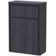 Hudson Reed Lille WC Unit W550mm Graphite Grey NFF2241