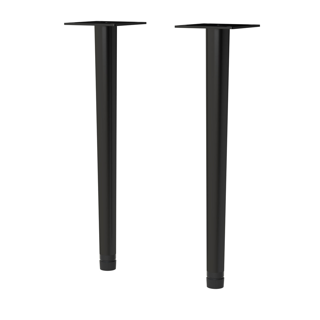 Decorative Legs for Wall Hung Vanity Units 272mm Black NFL426