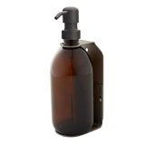 Nickel Single Wall Mounted Soap Dispenser