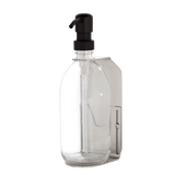 Nickel Single Wall Mounted Soap Dispenser