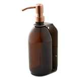 Nickel Single Wall Mounted Soap Dispenser