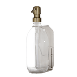 Nickel Single Wall Mounted Soap Dispenser