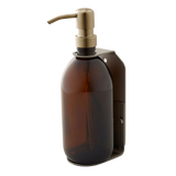 Nickel Single Wall Mounted Soap Dispenser