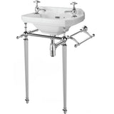 Old London Richmond Towel Rail For Washstands, Chrome Chrome NLA003_2