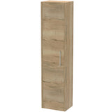 Hudson Reed Juno 1 Door Wall Mounted Tallboy Storage Unit W350 x D255mm