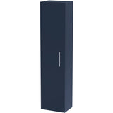 Hudson Reed Juno 1 Door Wall Mounted Tallboy Storage Unit W350 x D255mm Midnight Blue NPF2961