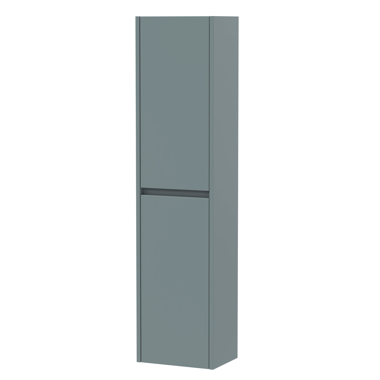 Nuie Havana 2 Door Wall Hung Tall Storage Unit W350mm Coastal Grey NPH2362
