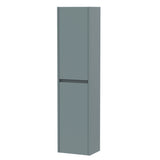 Nuie Havana 2 Door Wall Hung Tall Storage Unit W350mm Coastal Grey NPH2362