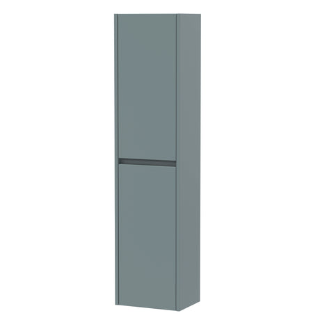 Nuie Havana 2 Door Wall Hung Tall Storage Unit W350mm Coastal Grey NPH2362