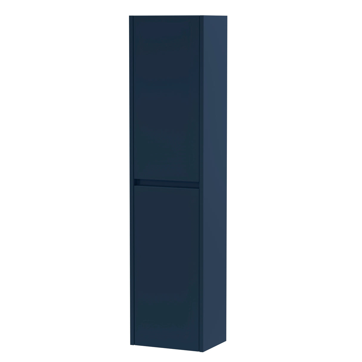 Nuie Havana 2 Door Wall Hung Tall Storage Unit W350mm Midnight Blue NPH2962