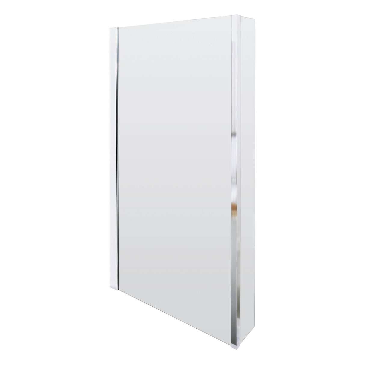 Nuie L-Shaped Fixed Bath Screen - 6mm Glass (H1400 x W800-815mm) NSBS2