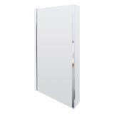 Nuie L-Shaped Fixed Bath Screen - 6mm Glass (H1400 x W800-815mm) NSBS2