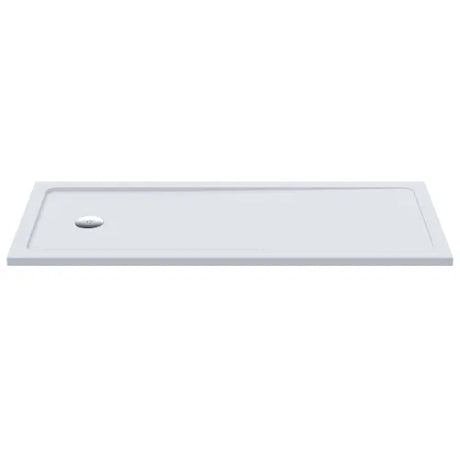 Nuie Pearlstone Slip Resistant Large Rectangular Shower Tray White NSR060