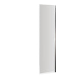 Nuie Square Fixed Bath Screen 6mm Glass (H1400 x W350mm) NSSF1