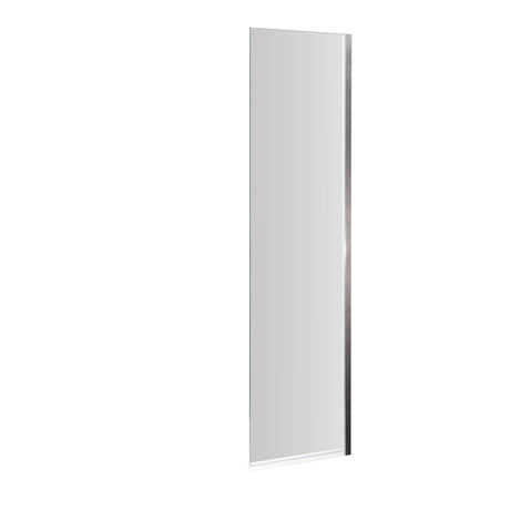 Nuie Square Fixed Bath Screen 6mm Glass (H1400 x W350mm) NSSF1
