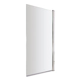 Nuie Square Hinged Bath Screen 6mm Glass (H1430 x W775-790mm) NSSQ