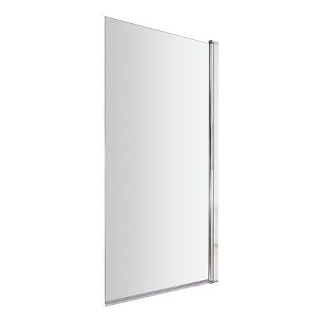 Nuie Square Hinged Bath Screen 6mm Glass (H1430 x W775-790mm) NSSQ