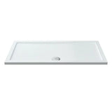 Nuie Pearlstone Large Rectangular Shower Tray Gloss White NTP031