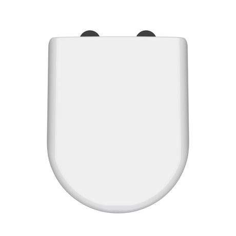 Nuie Luxury Top Fix Soft Close Toilet Seat White NTS004B