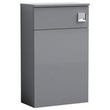Nuie Arno WC Unit W500mm Satin Grey NVF2241