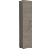 Nuie Arno 1 Door Wall Hung Tall Storage Unit W300mm Solace Oak NVF2561