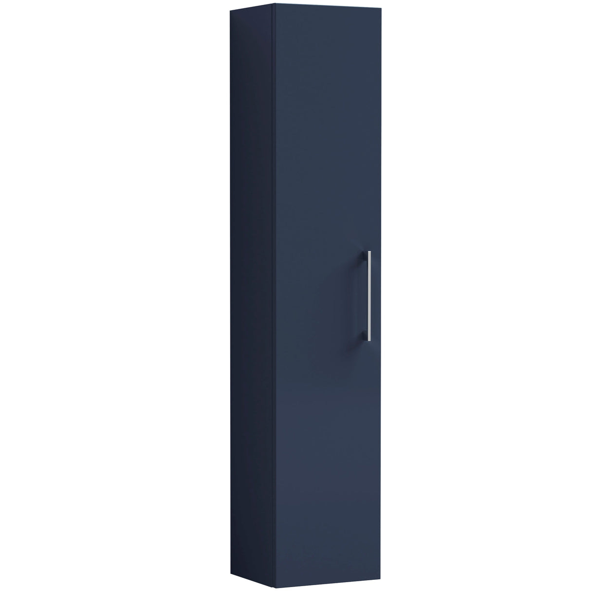 Nuie Arno 1 Door Wall Hung Tall Storage Unit W300mm Midnight Blue NVF2961