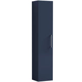 Nuie Arno 1 Door Wall Hung Tall Storage Unit W300mm Midnight Blue NVF2961