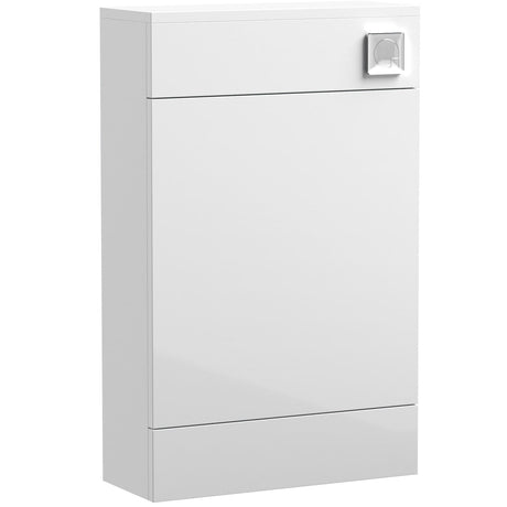 Nuie Eden WC Unit W500mm Gloss White Gloss White NVM141