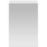 Nuie Fusion 1 Door Wall Hung Mirrored Cabinet W450mm Gloss White OFF116