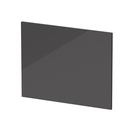 Nuie L-Shaped Shower Bath End Panel MDF/MFC Gloss Grey OFF979