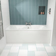 Nuie Otley Round Double Ended Acrylic Bath White NBA509 LS