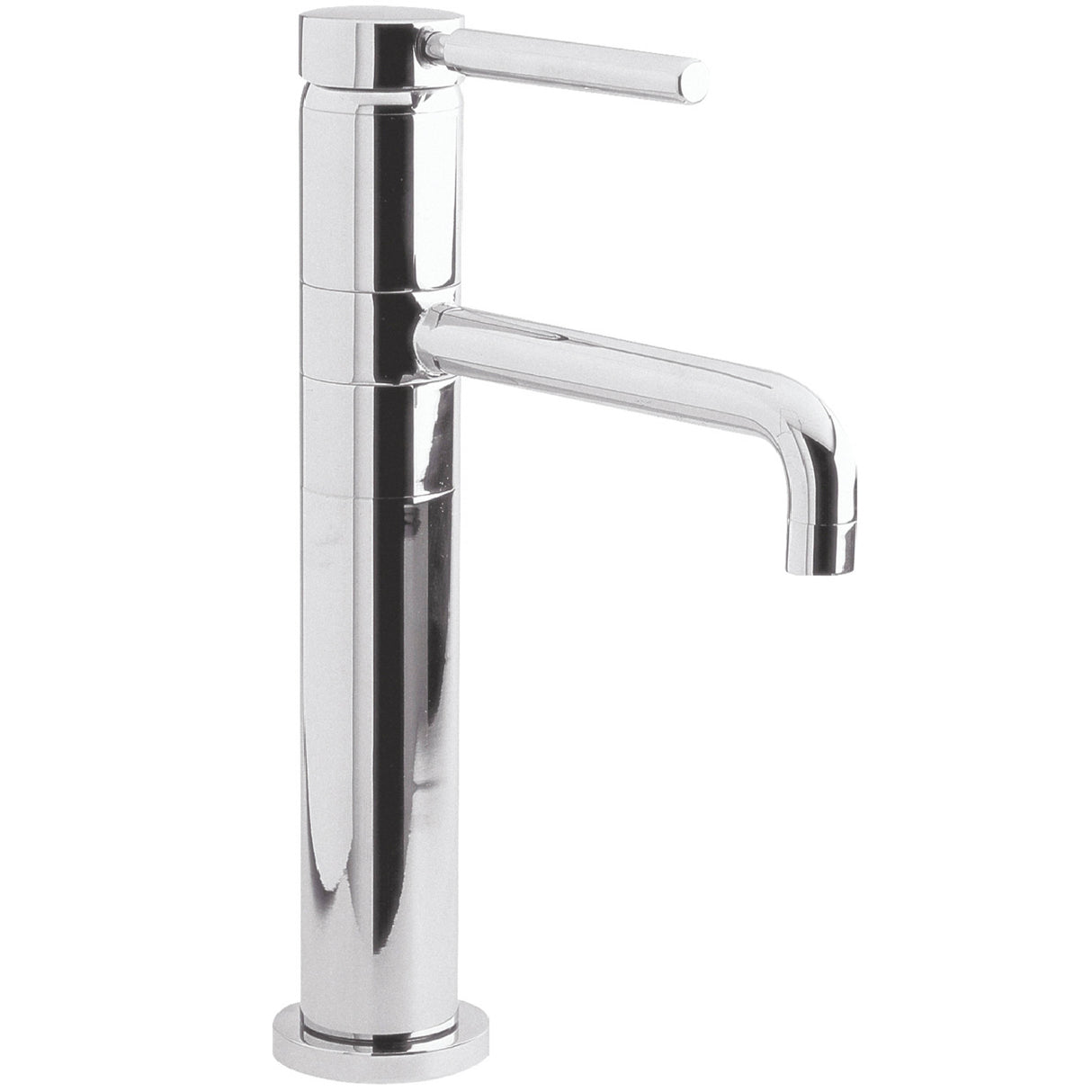 Hudson Reed Tec Lever Tall Mono Basin Mixer Tap Chrome PK370