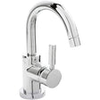 Hudson Reed Tec Lever Side Action Mini Basin Mixer Tap & Waste Chrome PN386