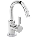 Hudson Reed Tec Lever Side Action Mini Basin Mixer Tap & Waste Chrome PN386
