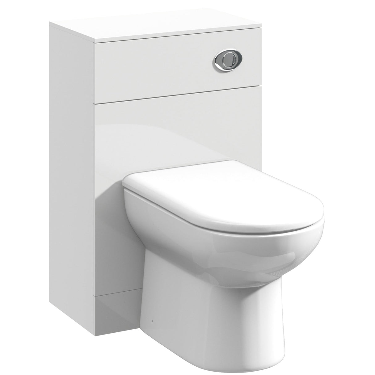 Nuie Mayford WC Unit W500 x D330mm Gloss White PRC142