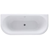 Old London Kenton Double Ended Freestanding Back To Wall Bath L1700 x W745mm - Corbel Leg Set RE1701T CO2