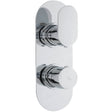 Hudson Reed Reign Round 2 Outlet Thermostatic Concealed Shower Valve With Diverter Chrome REI3407