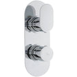 Hudson Reed Reign Round 1 Outlet Thermostatic Concealed Shower Valve Chrome REI3410